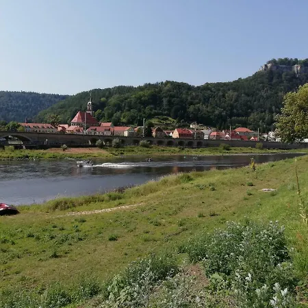 Apartment Haus Bielablick Konigstein an der Elbe